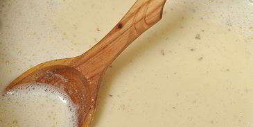 заварной крем с белым шоколадом