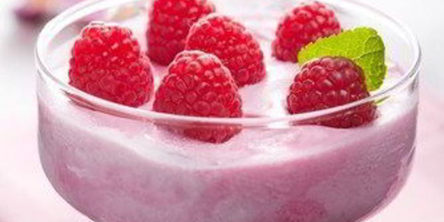 Рецепт малинова-лаймового замороженный десерт