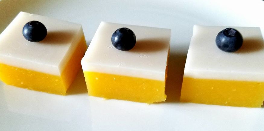 Рецепт манго-кокосового желе