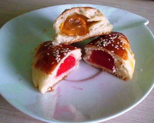 Булочки с мармеладом