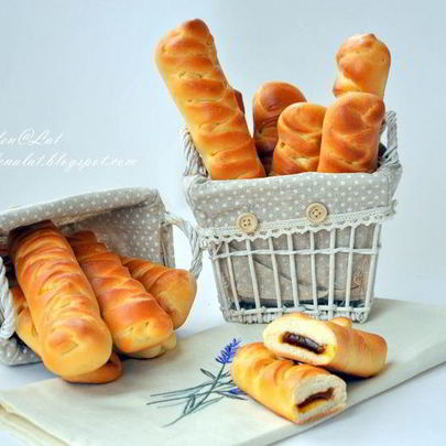 Косички с мармеладом