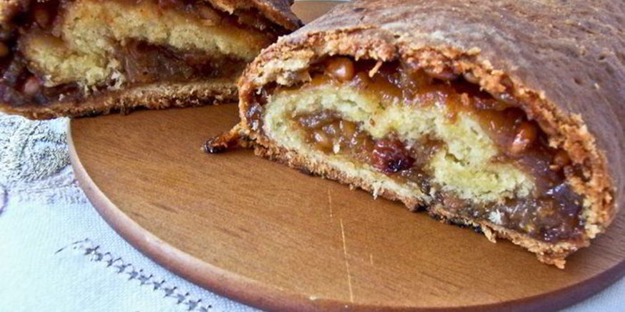 Рецепт рулета с луковым мармеладом