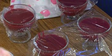 ягодный мармелад на запеченных яблоках