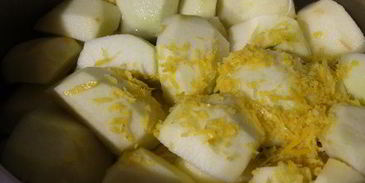 медово-яблочный сорбет