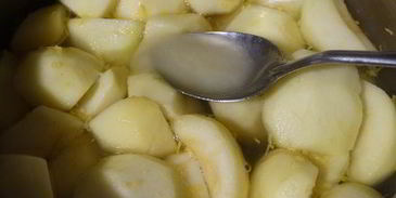 медово-яблочный сорбет