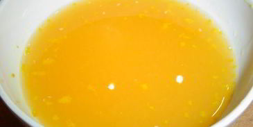 молочно-апельсиновое желе