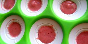 бананово-клубничное мороженое