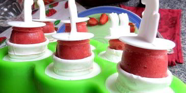 бананово-клубничное мороженое