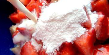 бананово-клубничное мороженое