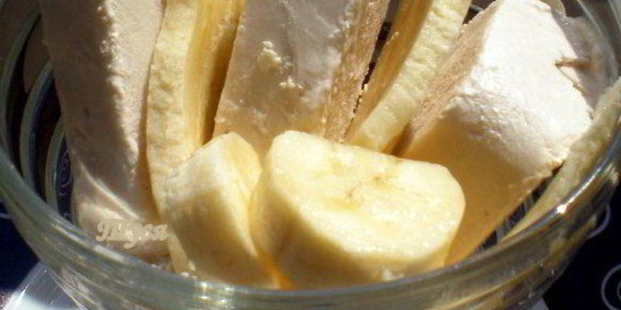 Рецепт бананового мороженого
