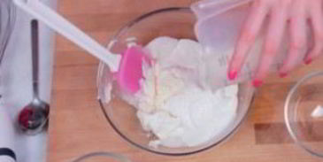 домашнее мороженое черничный чизкейк