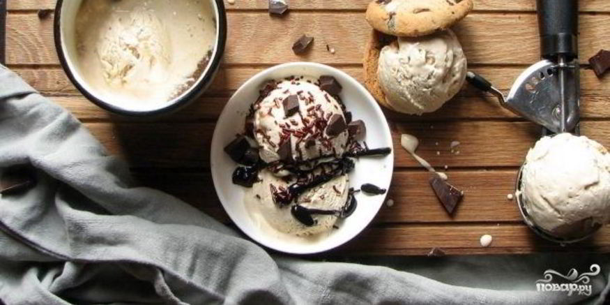 Рецепт домашнего мороженого из сливок