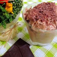 Рецепт Домашнего мороженого с шоколадом