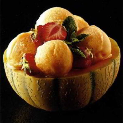 Дынное мороженое