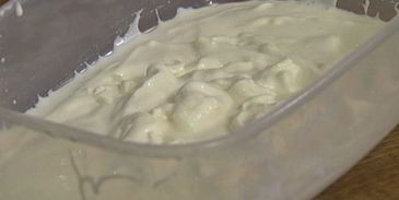 йогуртовое мороженое с козинаками