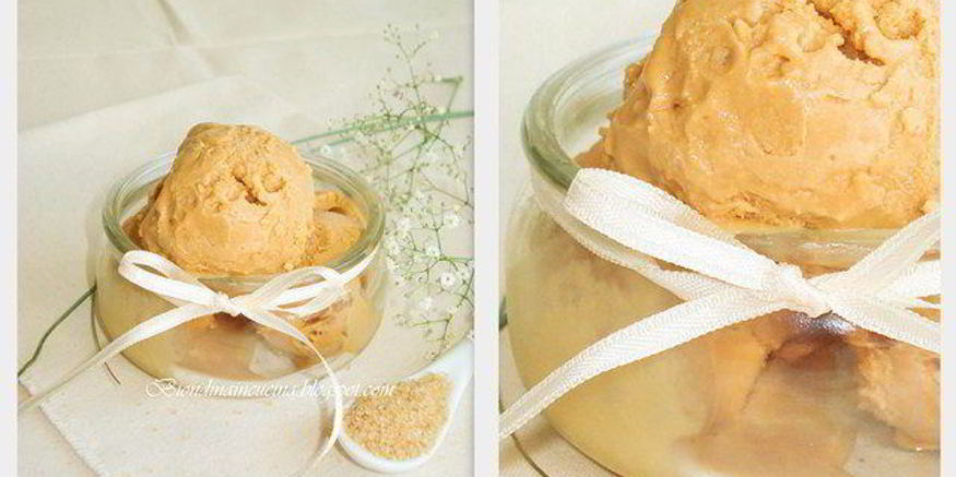 Рецепт карамельного мороженого