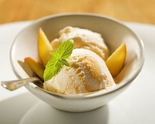 Лимонно-имбирное йогуртовое мороженое