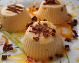 Мандариновое мороженое