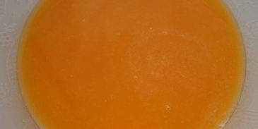 мандариновое мороженое