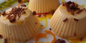 мандариновое мороженое