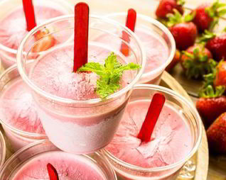 Мороженое фруктовый лед