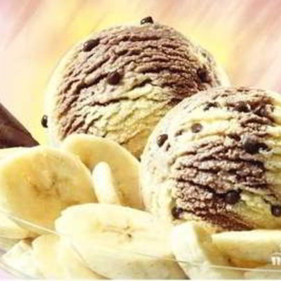 Мороженое из банана и молока