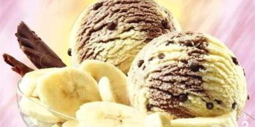 Рецепт мороженого из банана и молока