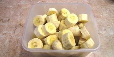 мороженое из банана и молока