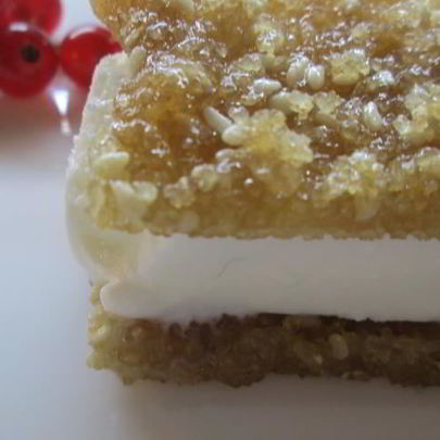 Мороженое из йогурта с козинаками