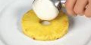 мороженое с ананасом