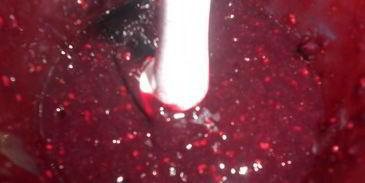 мороженое с ежевикой