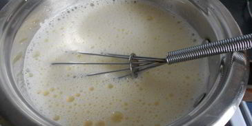 мороженое с ежевикой