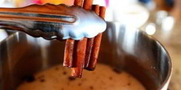 мороженое с корицей