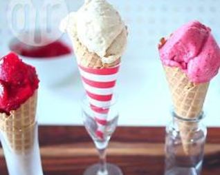 Мороженое-сорбет из ягод и фруктов