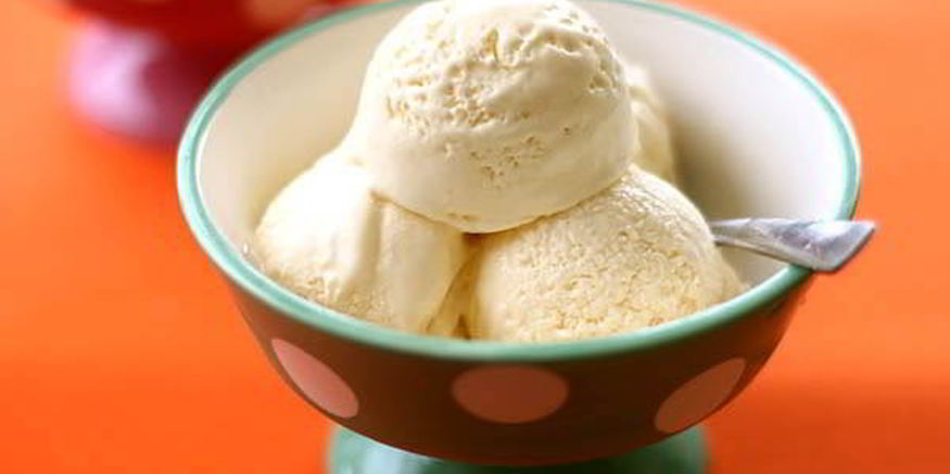 Рецепт мороженого ванильного