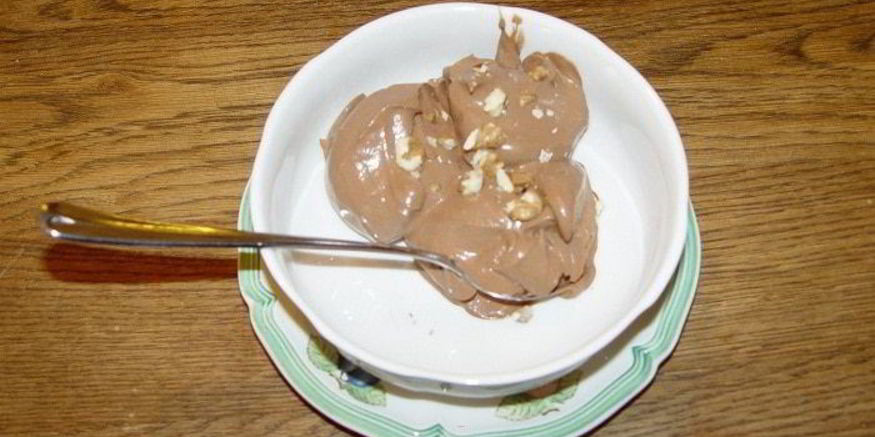 Рецепт шоколадного мороженого с виски