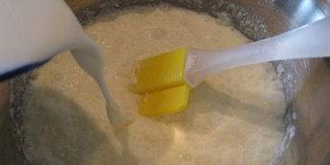 сливочное мороженое страчателла