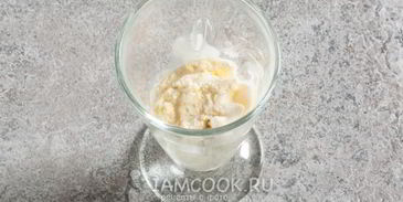 слоеное мороженое парфе