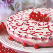 Рецепт Торта-мороженого Розовые грезы