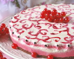 Торт-мороженое Розовые грезы