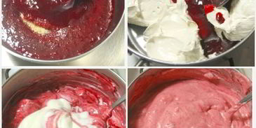 торт-мороженое розовые грезы