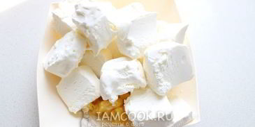 торт-мороженое с ананасом