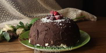 торт-мороженое с ананасом