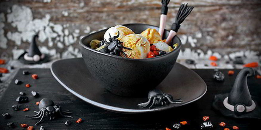 Рецепт тыквенного мороженого witch halloween