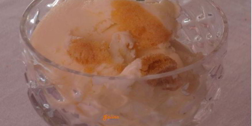 Рецепт ванильного мороженого с абрикосами