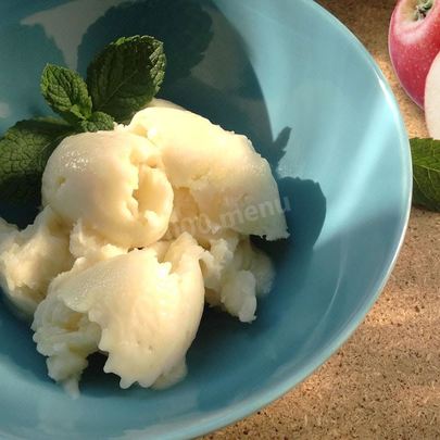 Яблочное мороженое