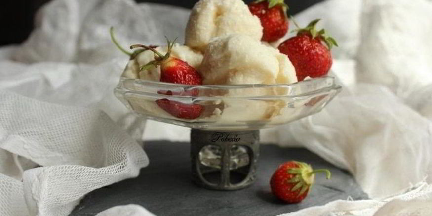 Рецепт зефирно-кокосового мороженого