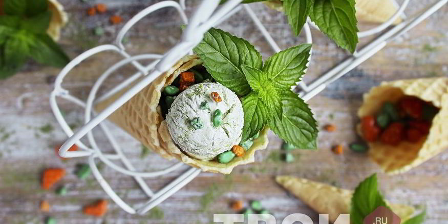 Рецепт зеленого мороженого