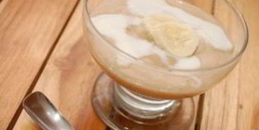 банановый мусс