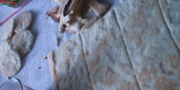 бисквитные стаканчики с черничным муссом